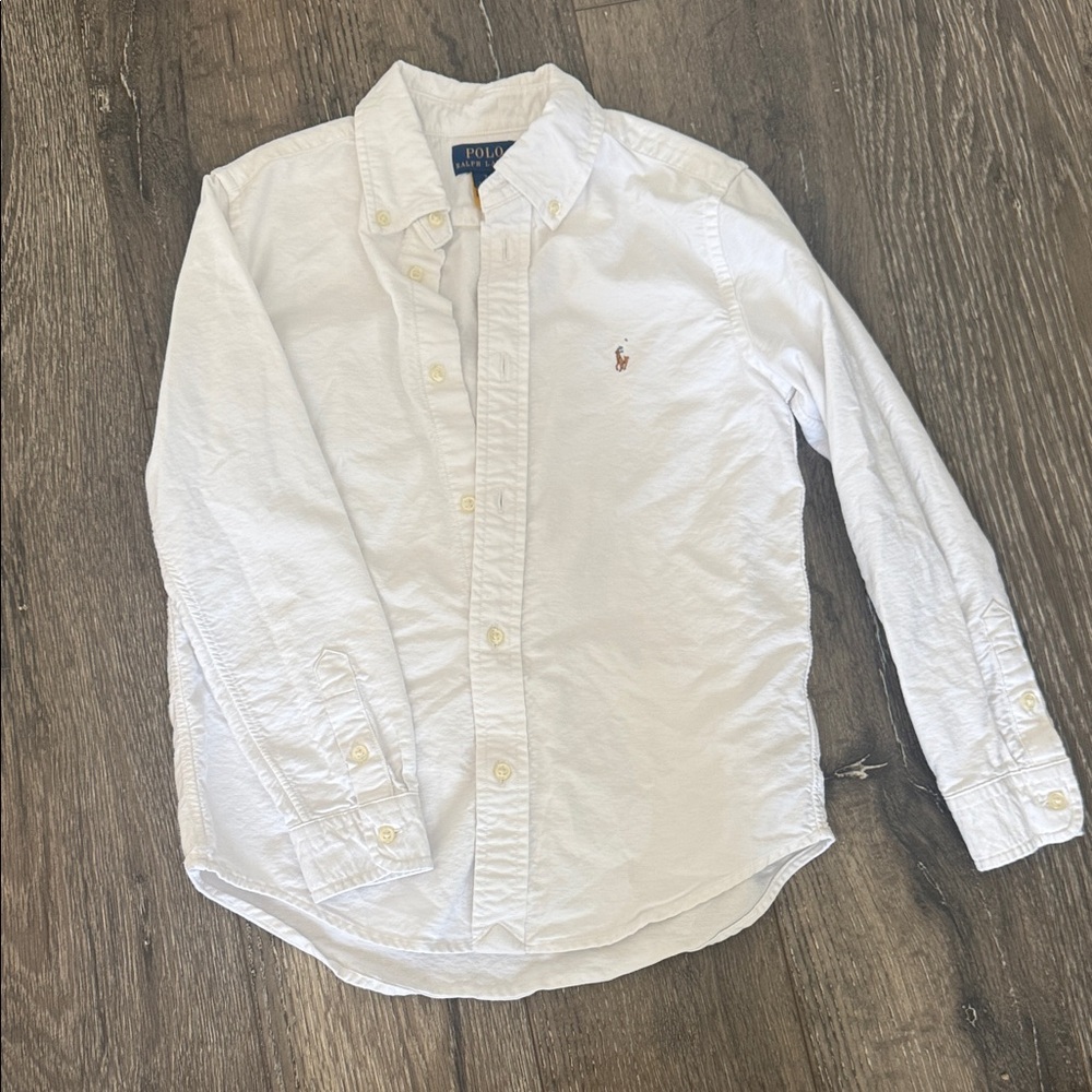 Polo by Ralph Lauren Classic White Button-Down Shirt
